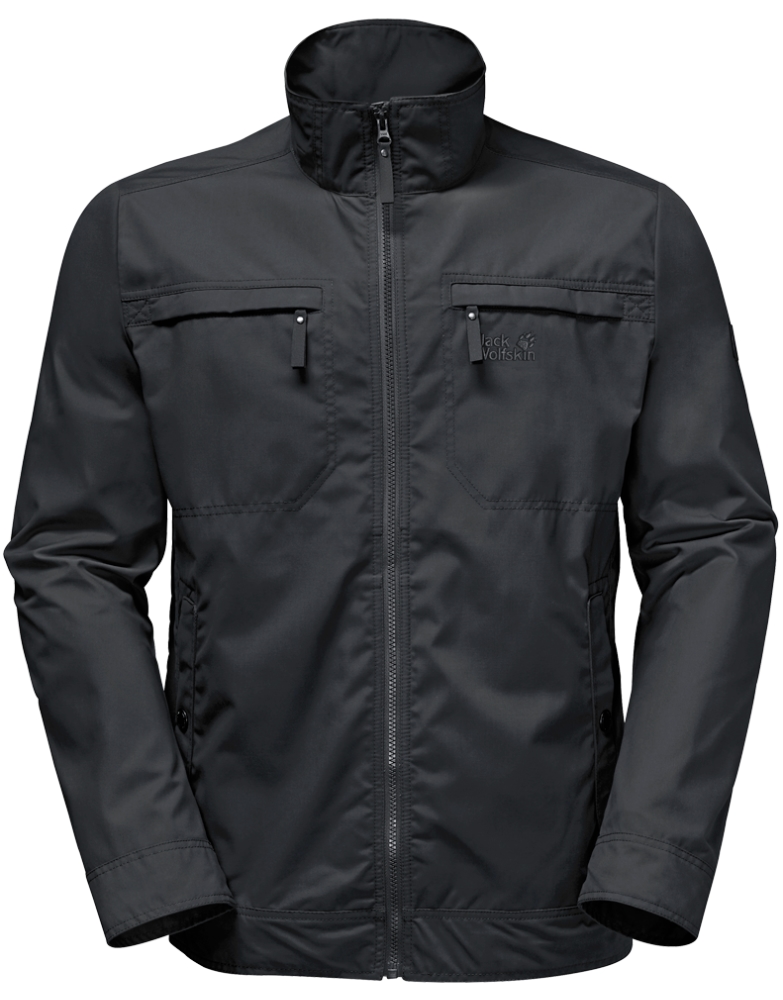 Jack wolfskin 2025 black jacket