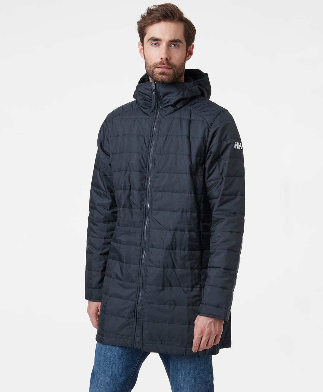 helly hansen rigging coat navy