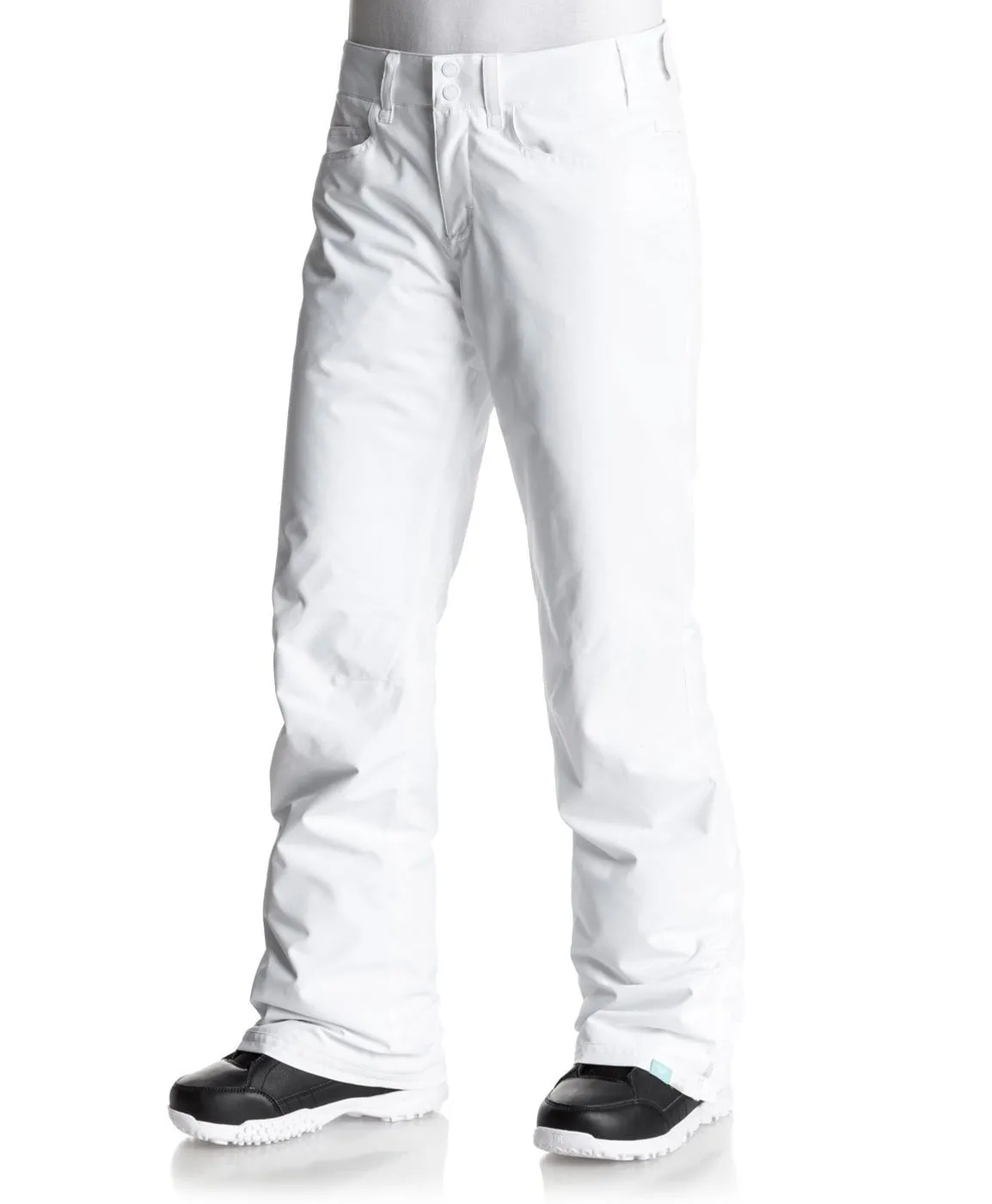 Брюки сноубордические Roxy BACKYARD белый цвет - купить в интернет-магазине