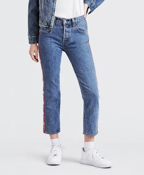  Женские джинсы Levi's 501® Crop Spectator Sport, фото 1 