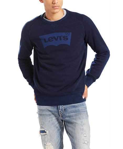  Мужская толстовка Levi's Graphic Crew B 2 Brand Indigo Crew, фото 2 