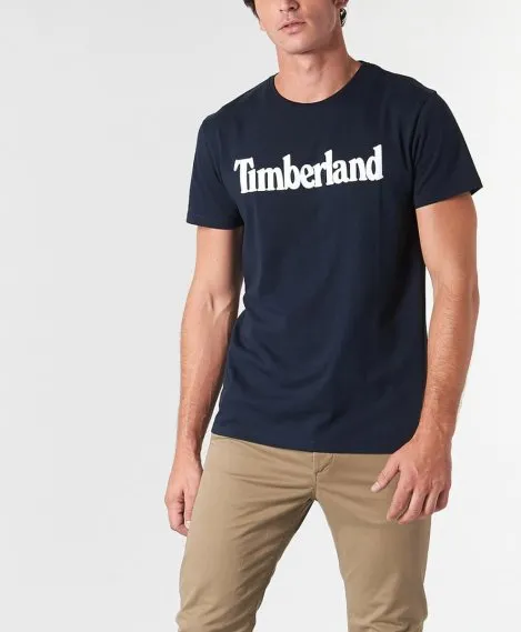  Мужская футболка Timberland Essential Logo T-Shirt, фото 2 