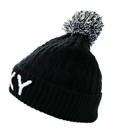 Женская шапка ROXY FJORD BEANIE TRUE BLACK ERJHA03266-KVJ0, фото 1