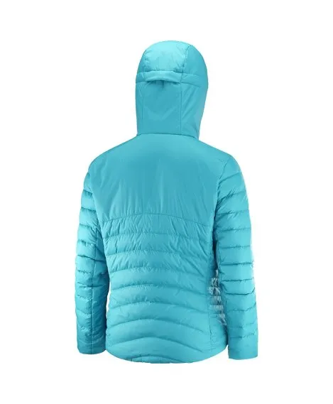 Женский пуховик SALOMON HALO DOWN HOODIE W BLUE BIRD L39693600, фото 3