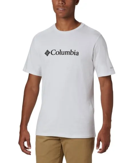 Мужская футболка COLUMBIA CSC BASIC LOGO™ SHORT SLEEVE WHITE 1680051-100, фото 1