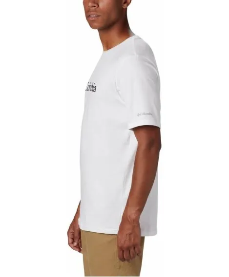 Мужская футболка COLUMBIA CSC BASIC LOGO™ SHORT SLEEVE WHITE 1680051-100, фото 3