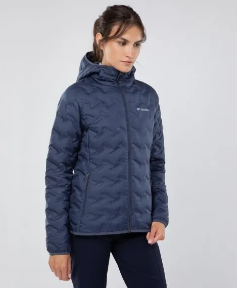 Пуховик Columbia Delta Ridge™ Down Hooded Jacket синий цвет, фото 1