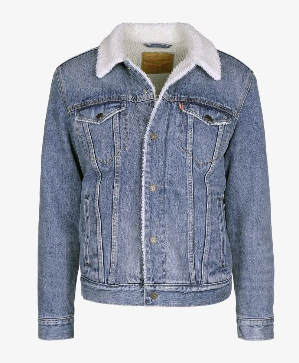 Levi's type 3 hot sale sherpa trucker